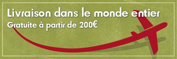 livraison dans le monde 
