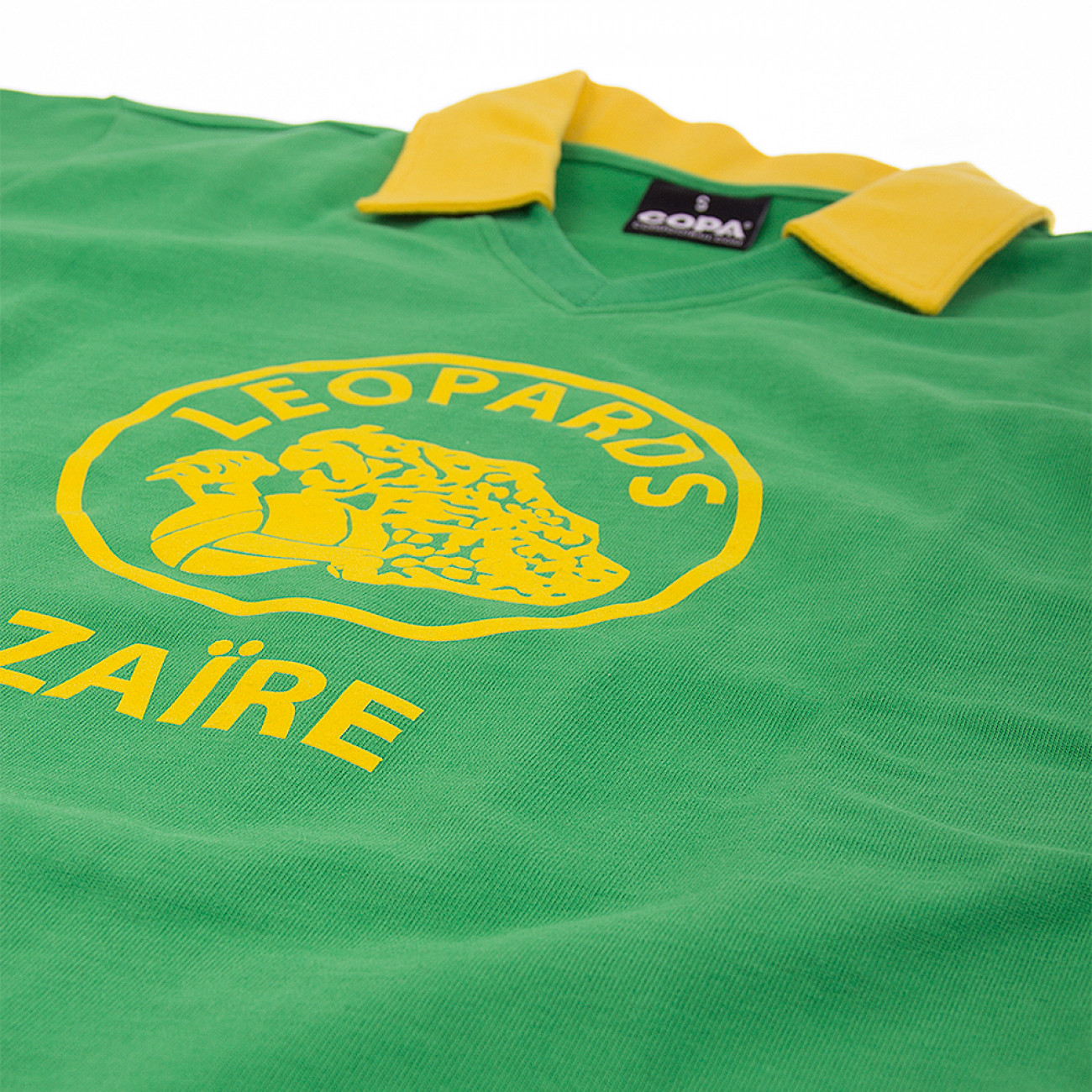 Maillot retro Zaire Coupe du Monde 1974 Retrofootball