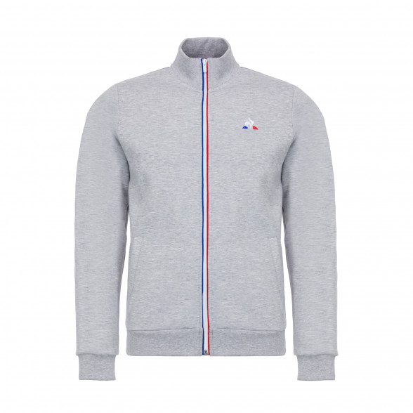 Essentiels Full Zip Sweatshirt | Grey