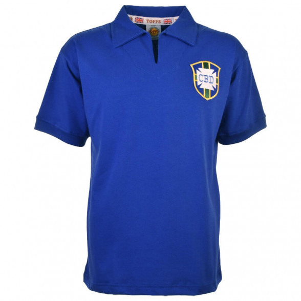 Maillot rétro Brésil 1958 extérieur