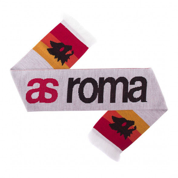 AS Roma Retro Scarf white