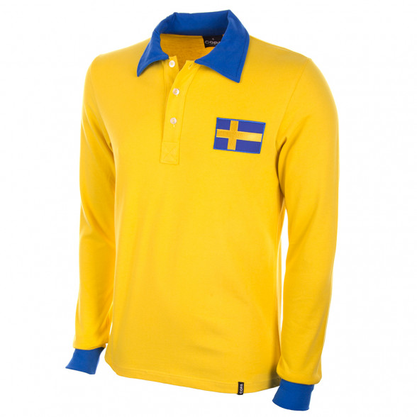 Maillot rétro Suède Coupe du monde 1958