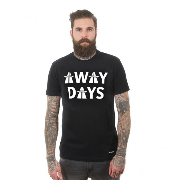 Away Days T-Shirt | Black