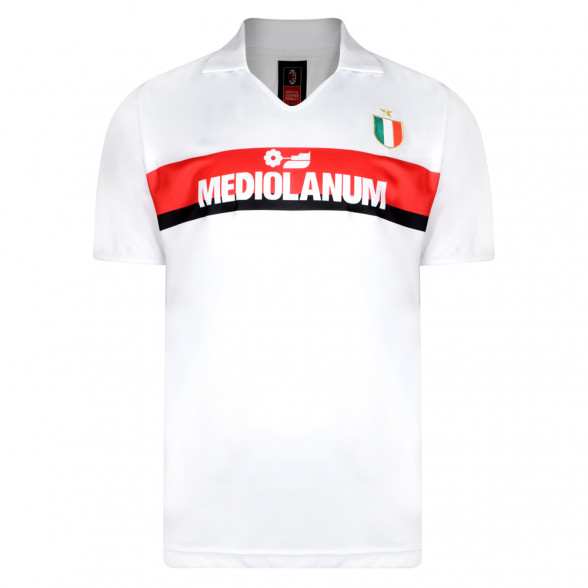 Maillot rétro AC Milan 1988/89 extérieur