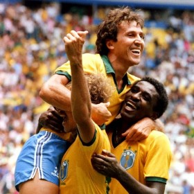 Maillot rétro Brésil 1986